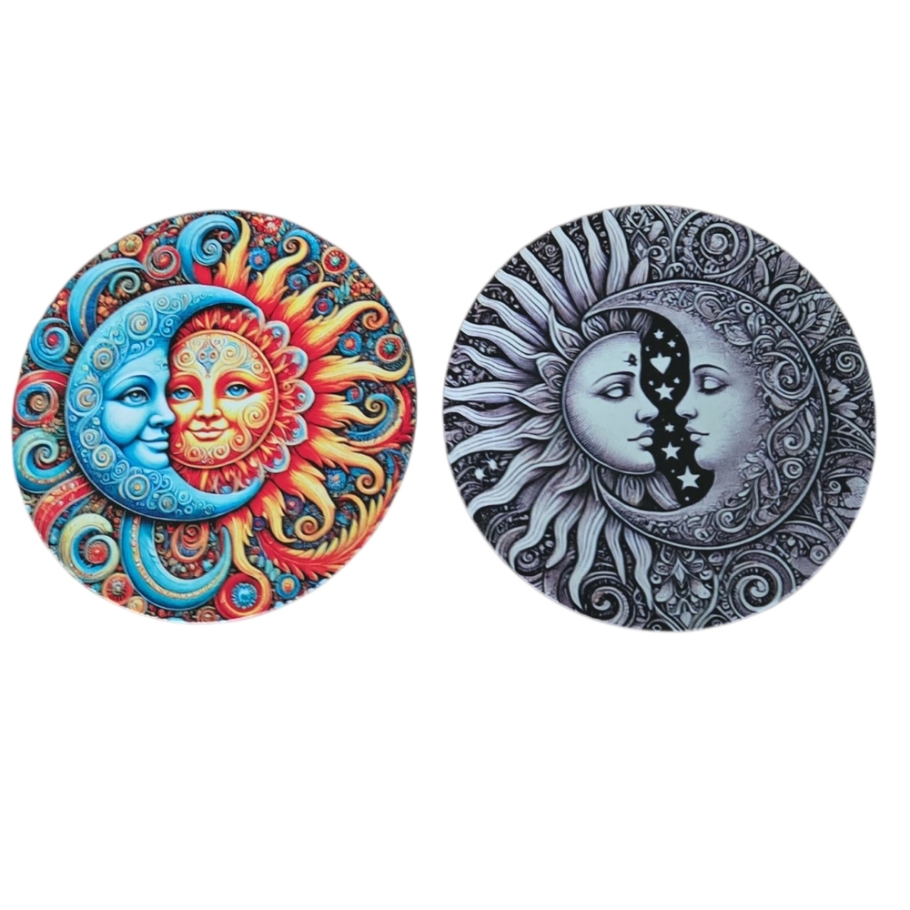 Decorative Sun&Moon Metal Wall Hangings